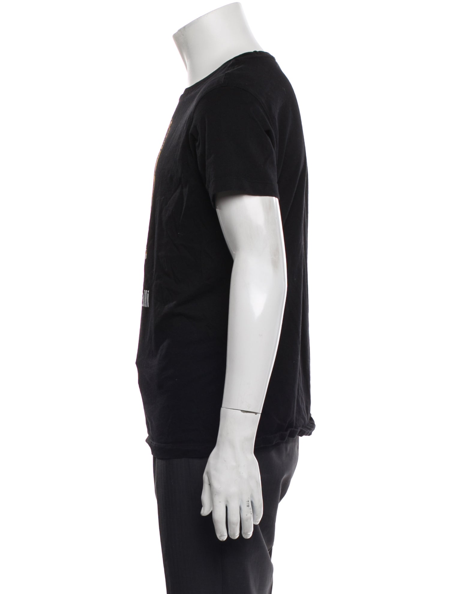 Roberto Cavalli Graphic Print Crew Neck T-Shirt