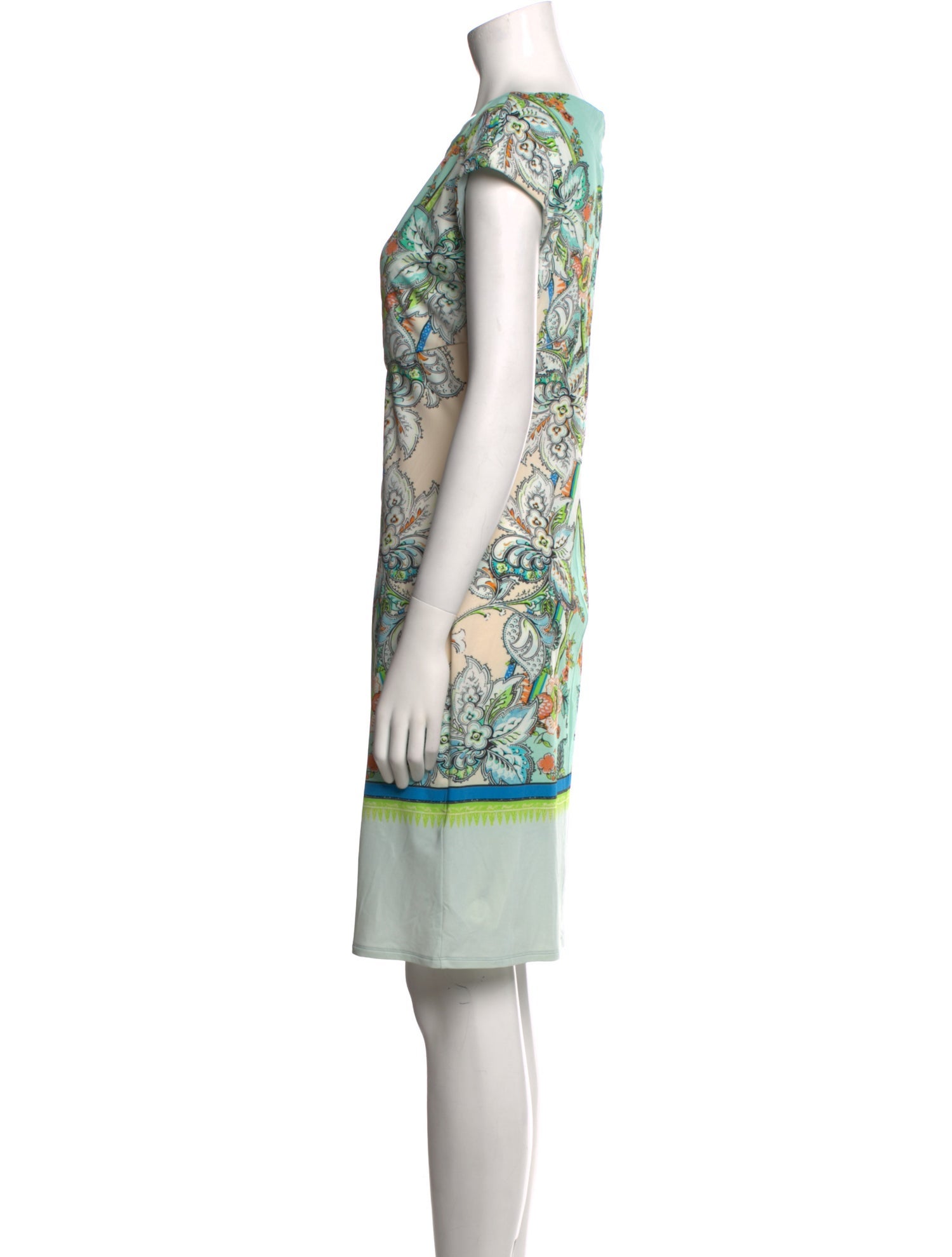 Roberto Cavalli Printed Knee-Length Dress