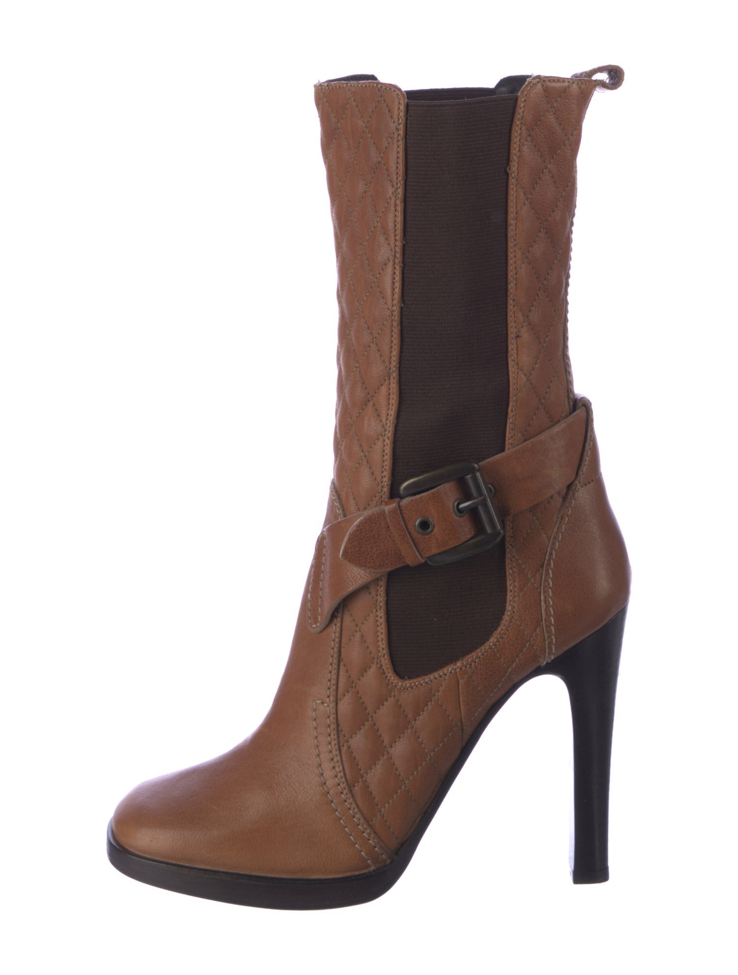 Roberto Cavalli Leather Chelsea Boots