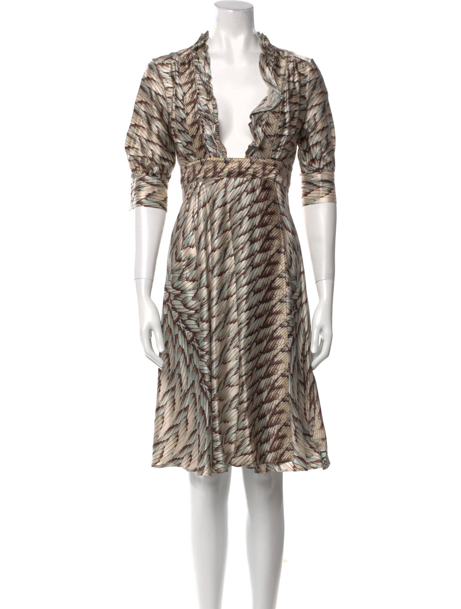 Roberto Cavalli Silk Mini Dress