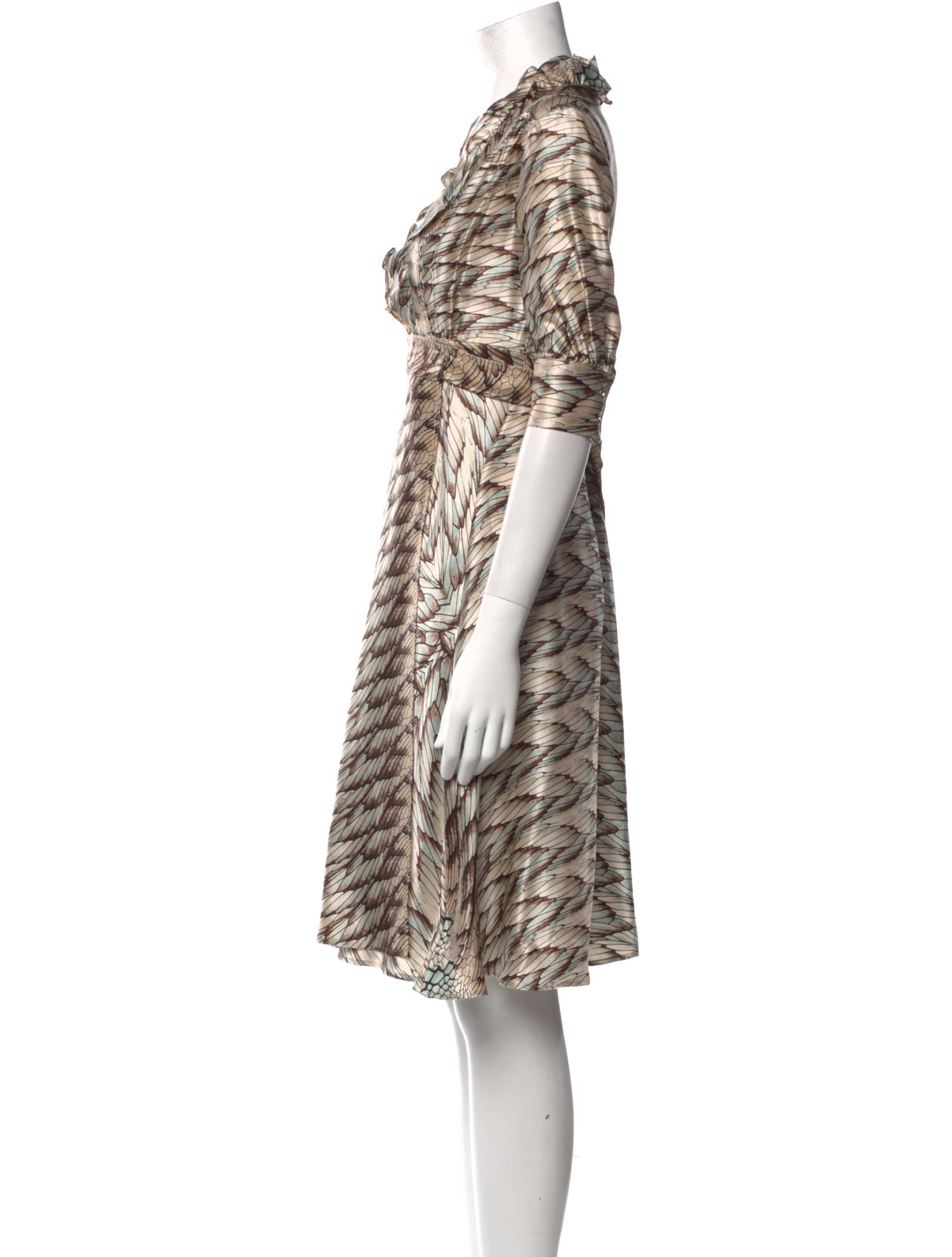 Roberto Cavalli Silk Mini Dress