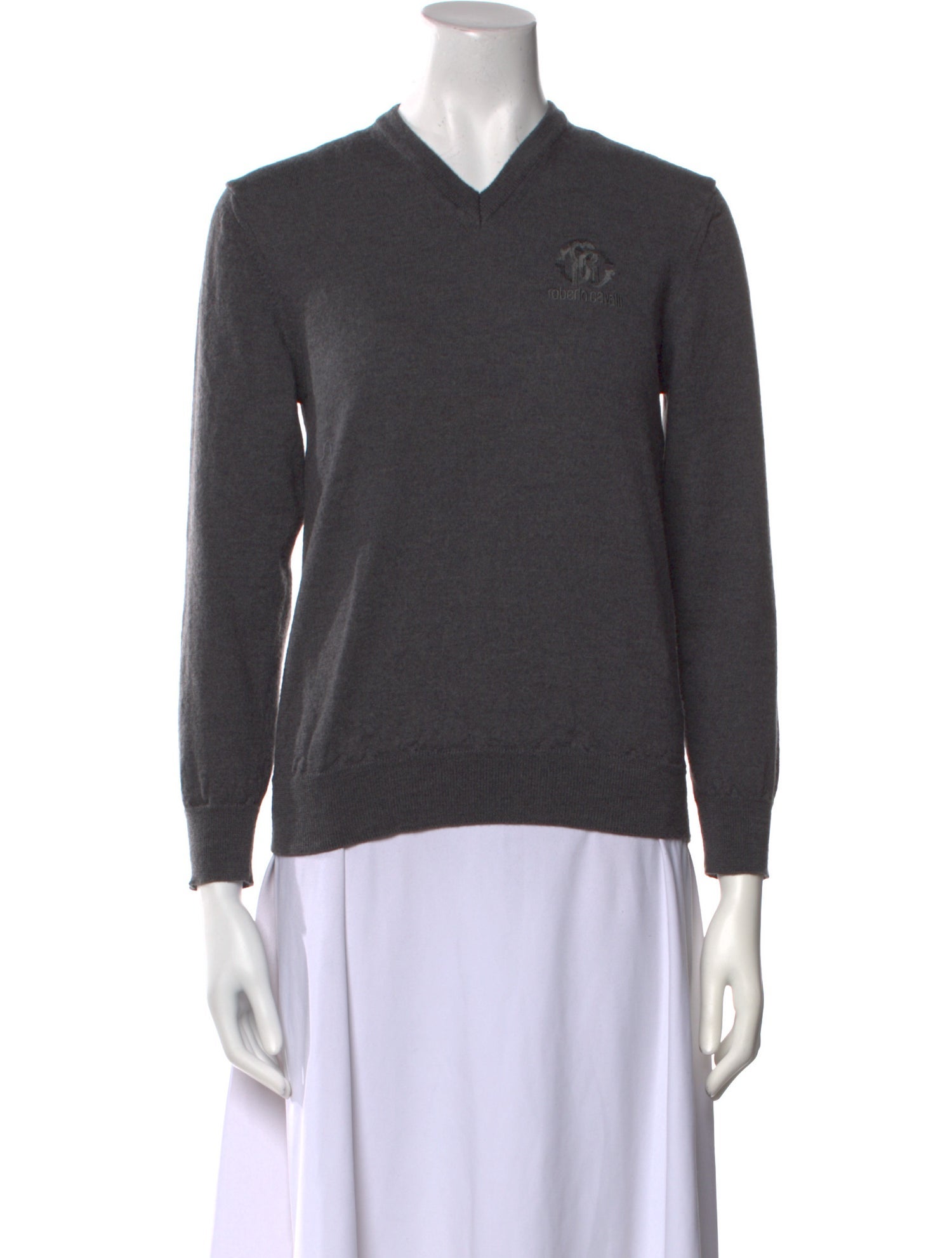 Roberto Cavalli V-Neck Sweater