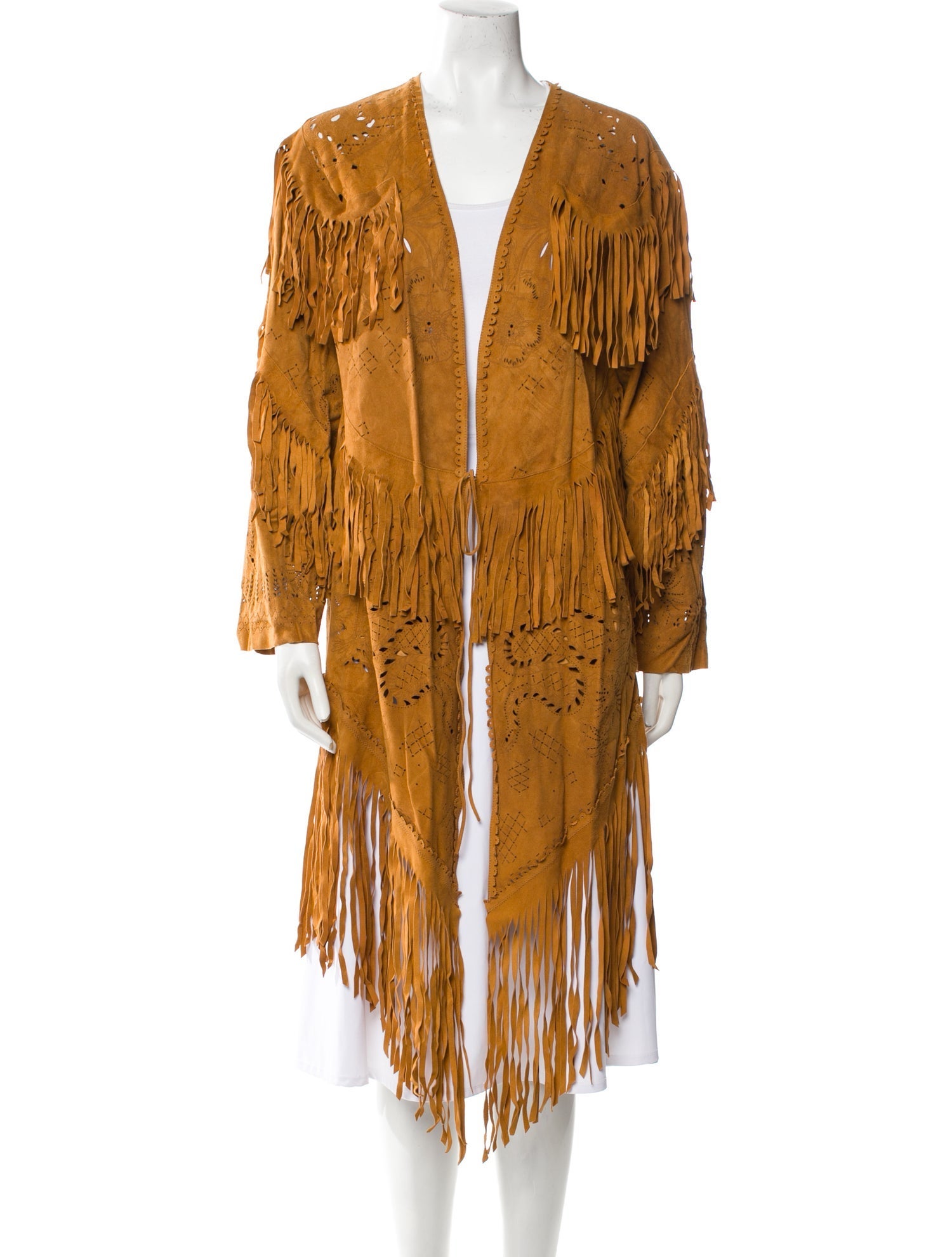 Roberto Cavalli Leather Patterned Jacket