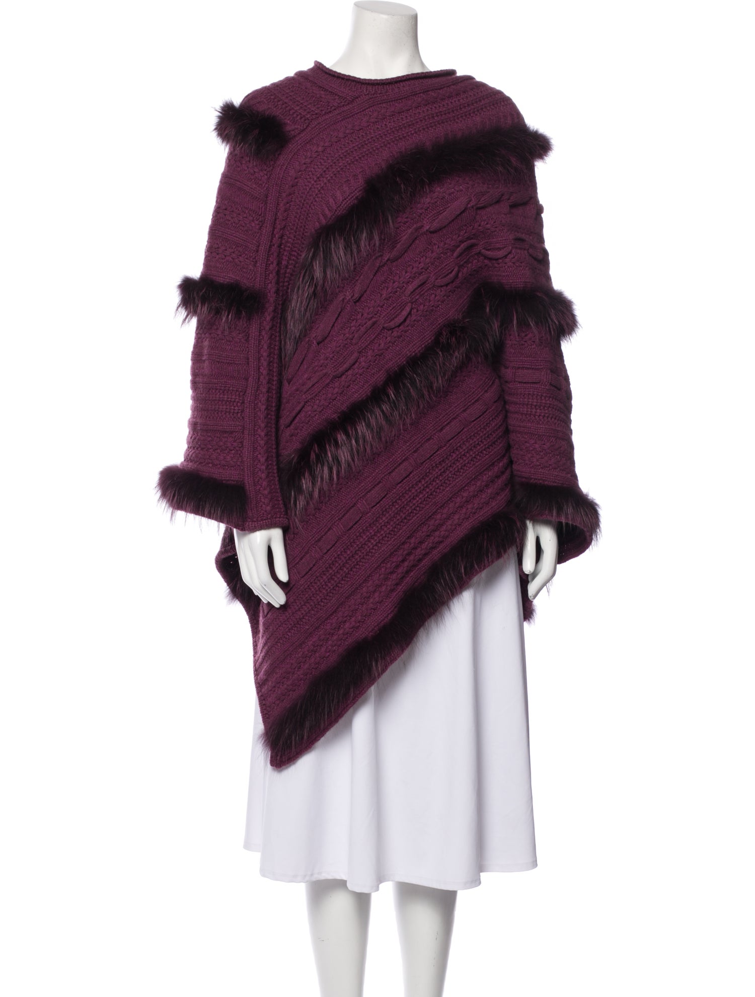 Roberto Cavalli Striped Cowl Neck Sweater