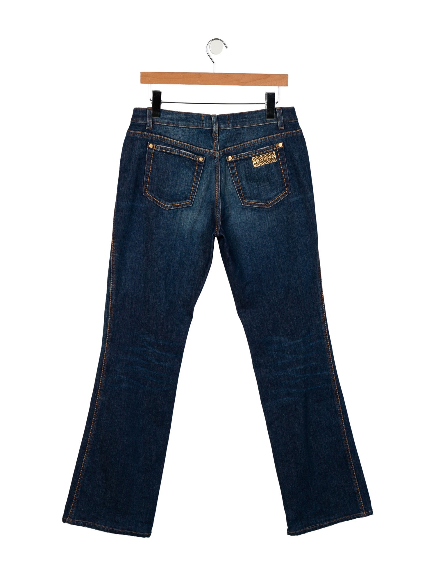 Roberto Cavalli High-Rise Wide Leg Jeans