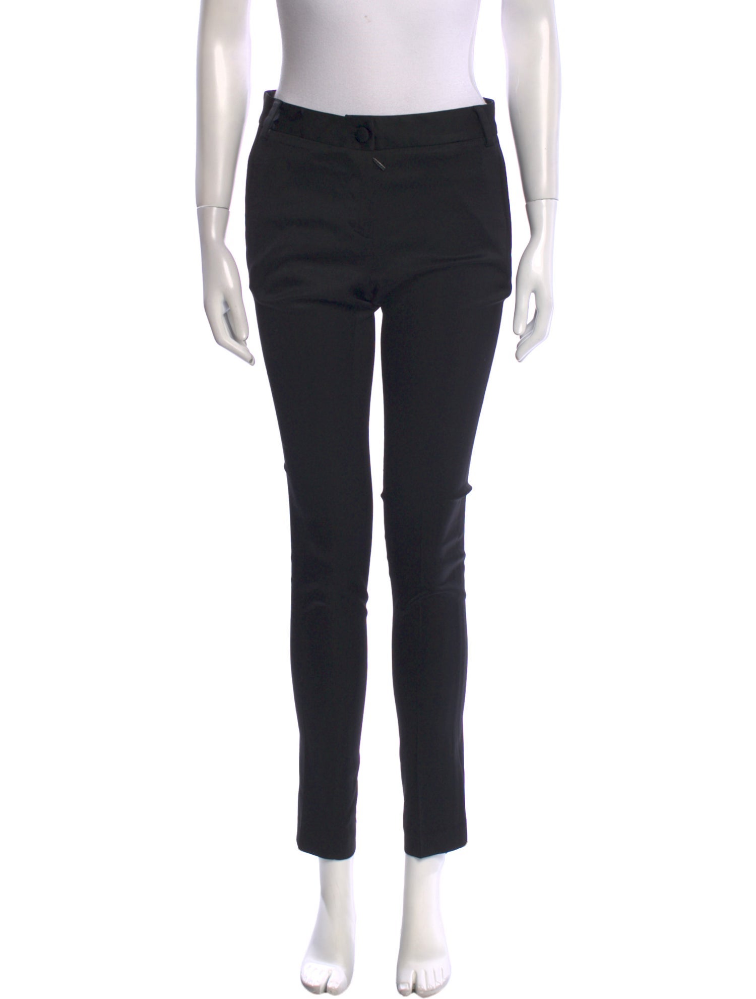 Roberto Cavalli Wool Skinny Leg Pants