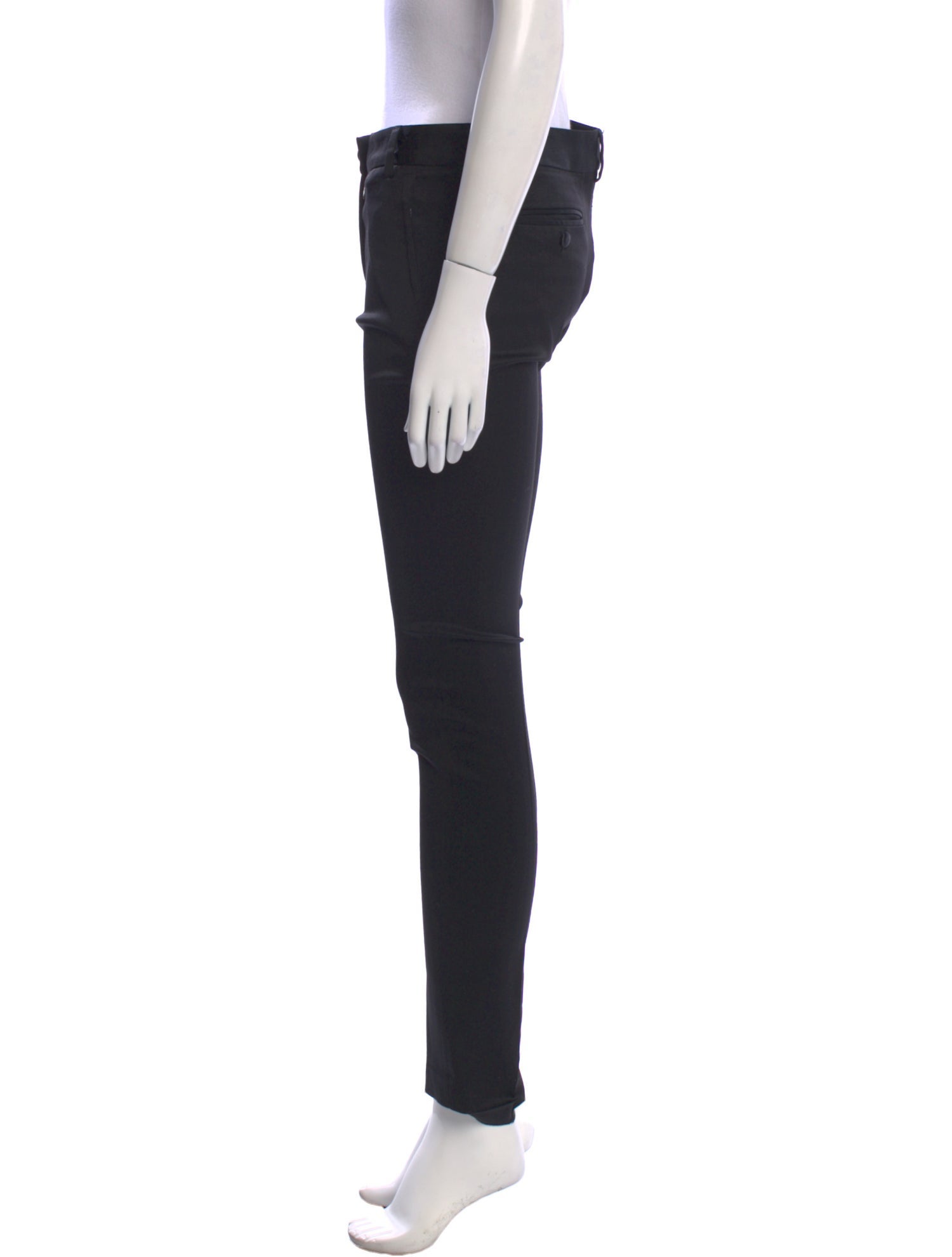 Roberto Cavalli Wool Skinny Leg Pants