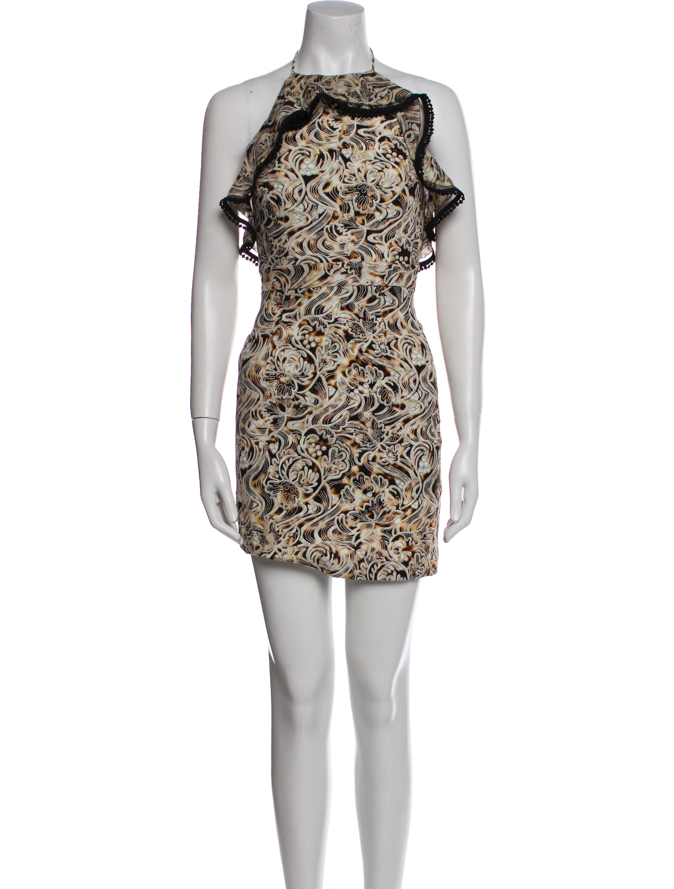 Roberto Cavalli Printed Mini Dress