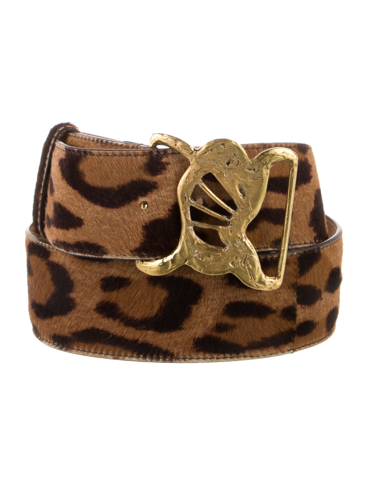 Roberto Cavalli Ponyhair Belt