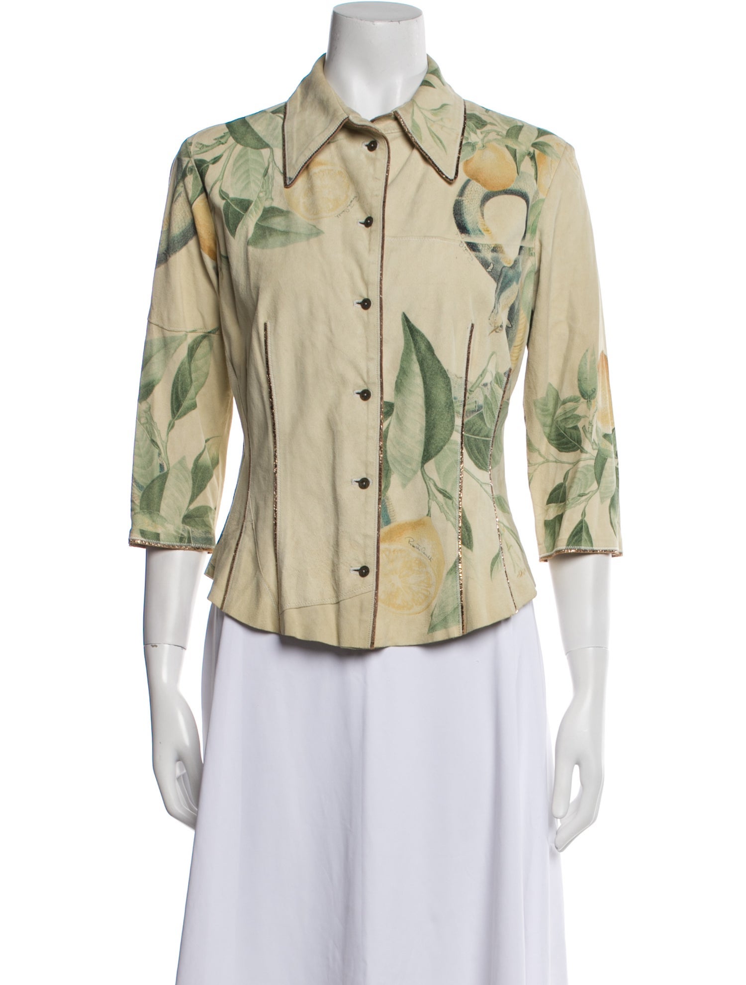 Roberto Cavalli Vintage 2005 Button-Up Top