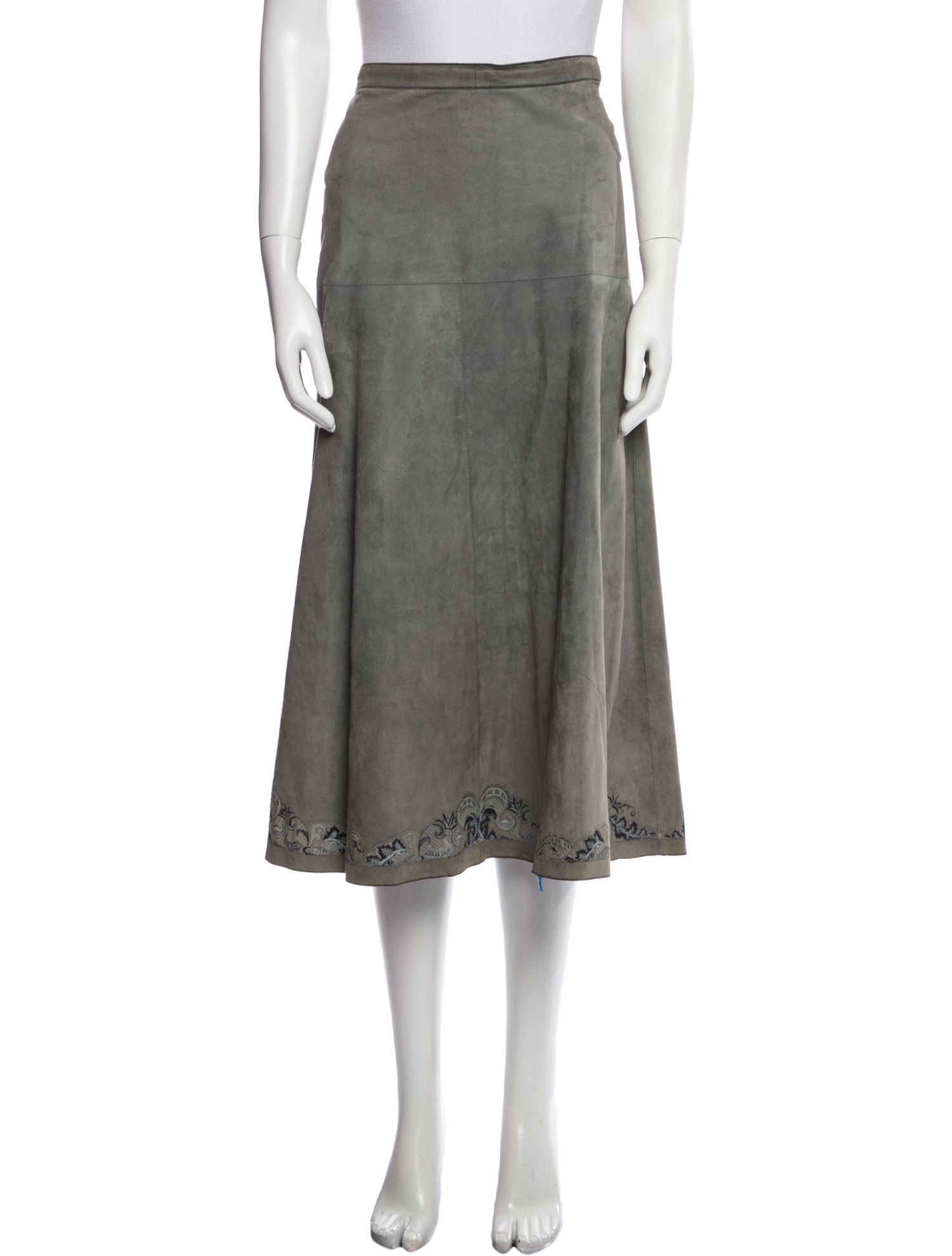Roberto Cavalli Vintage Midi Length Skirt