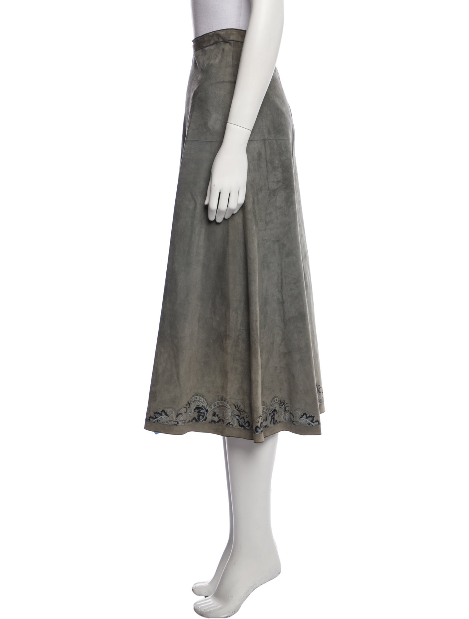 Roberto Cavalli Vintage Midi Length Skirt