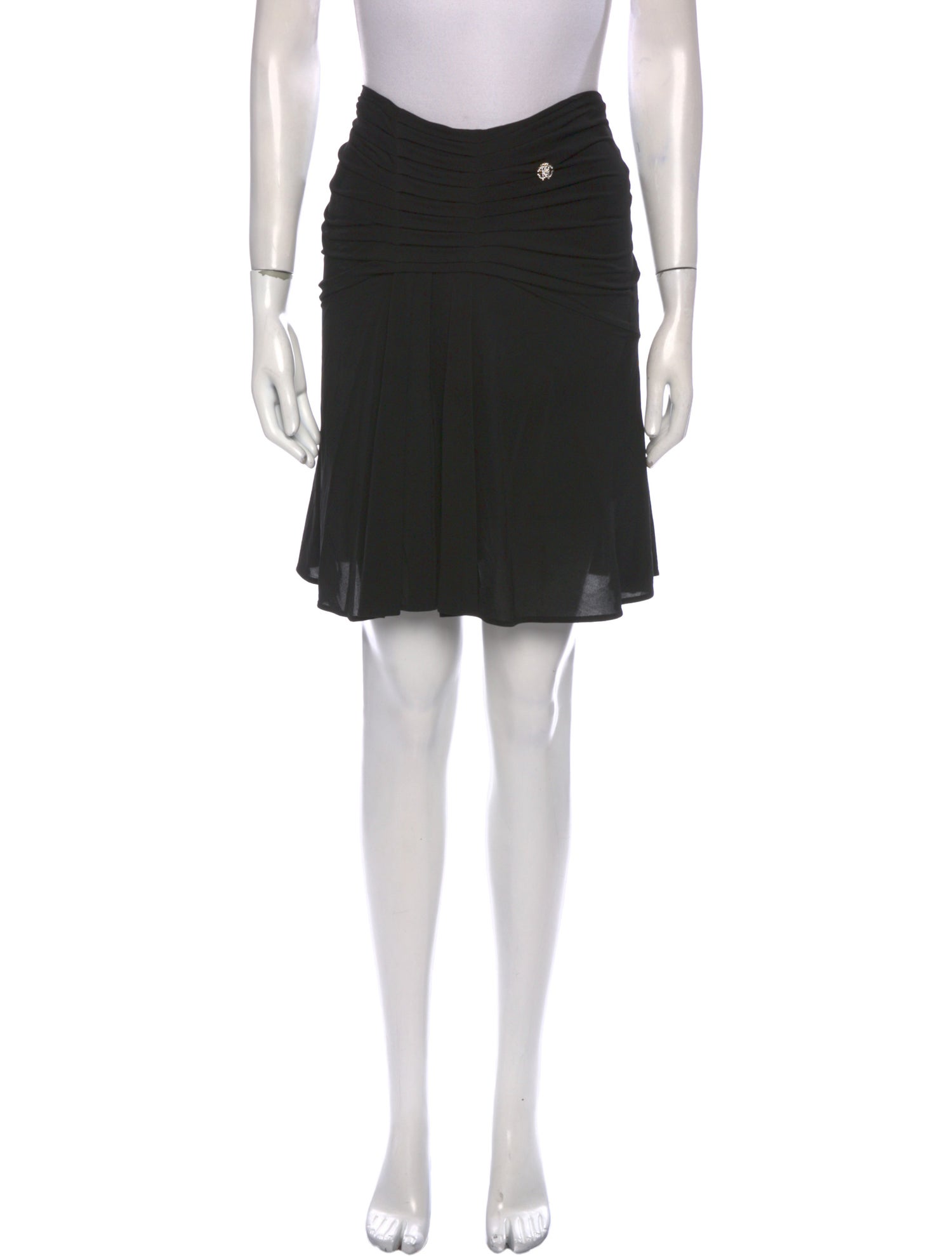 Roberto Cavalli Ruffle Embellishment Knee-Length Skirt