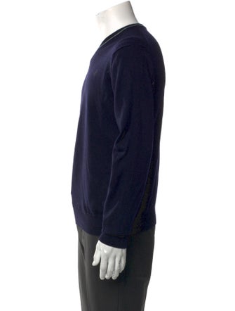 Roberto Cavalli Wool V-Neck Pullover