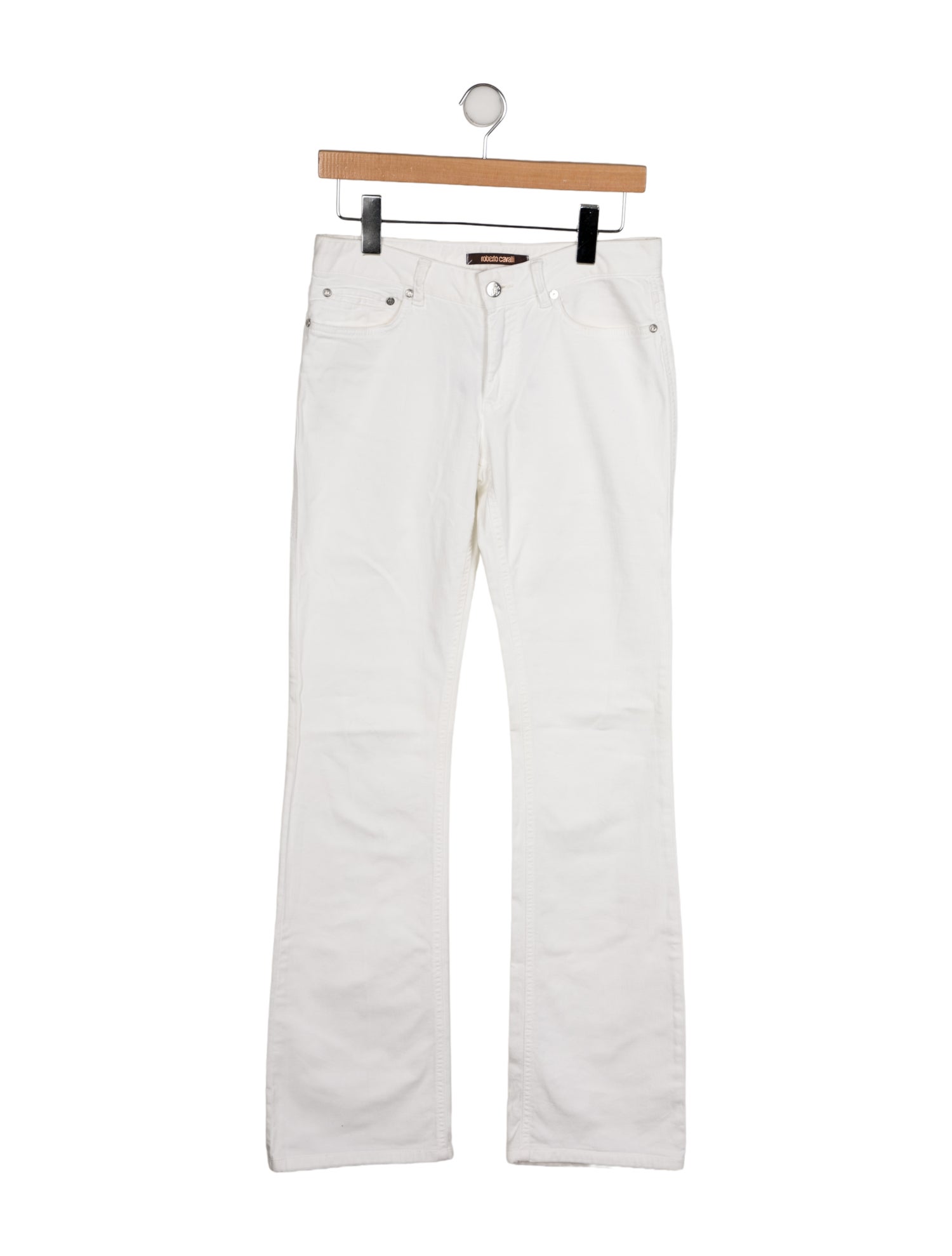 Roberto Cavalli Mid-Rise Wide Leg Jeans