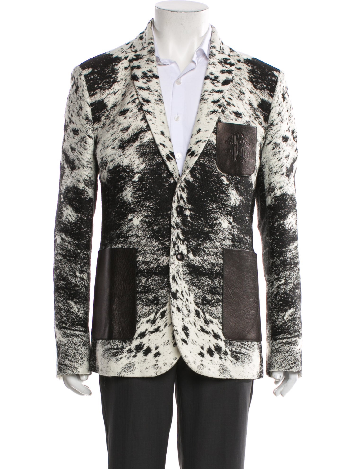 Roberto Cavalli Printed Blazer