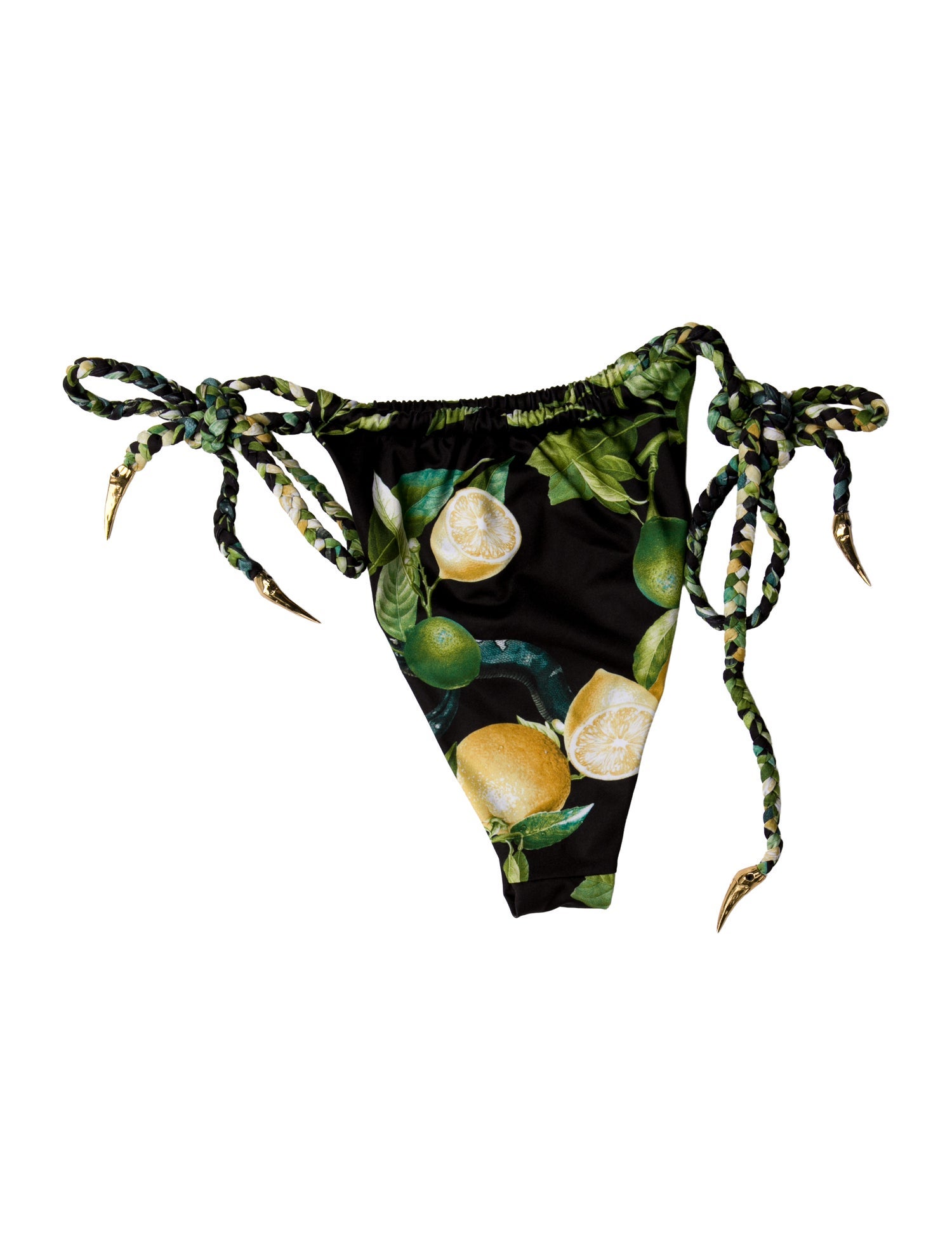 Roberto Cavalli Printed Bow Accents Bottoms