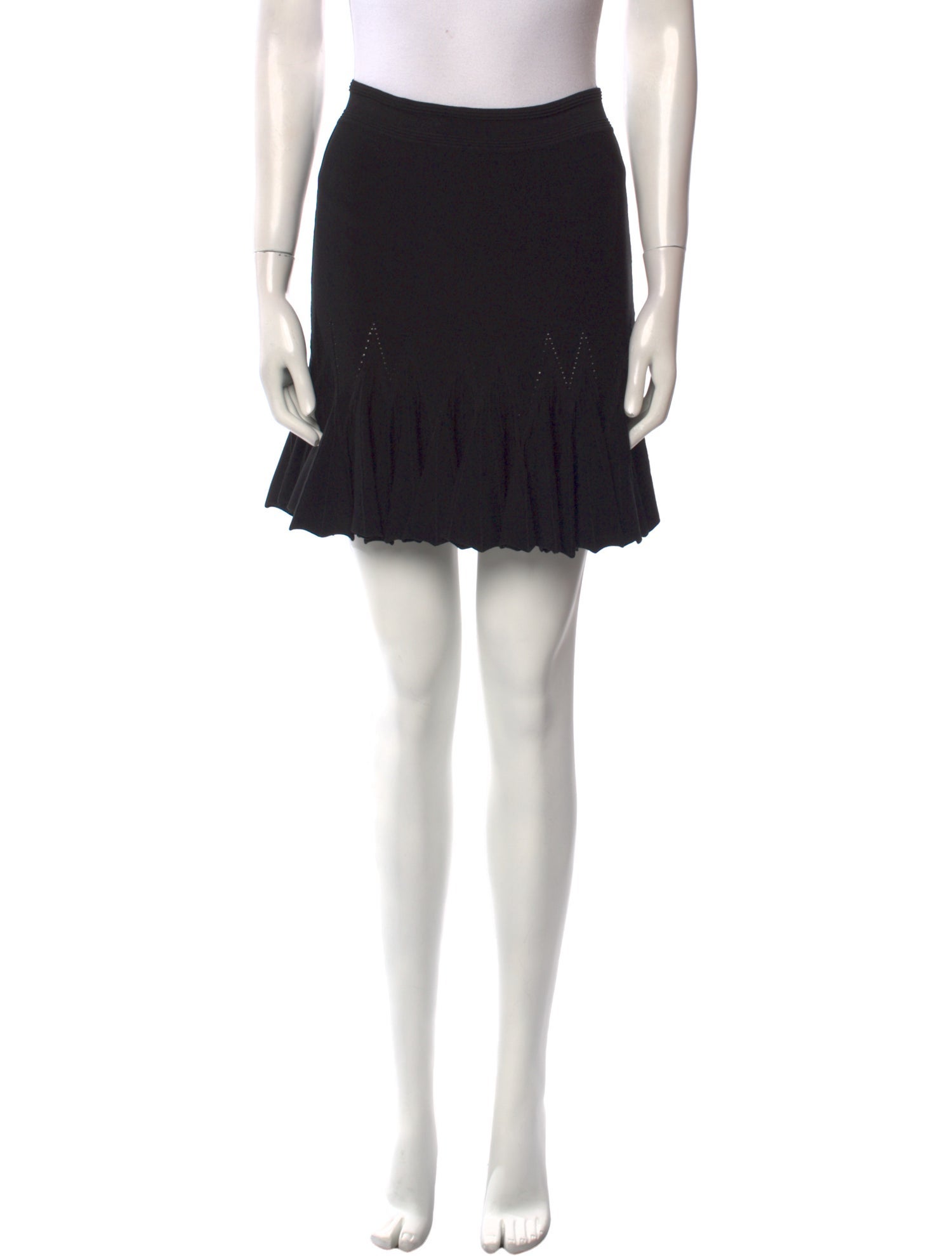 Roberto Cavalli Leather Mini Skirt