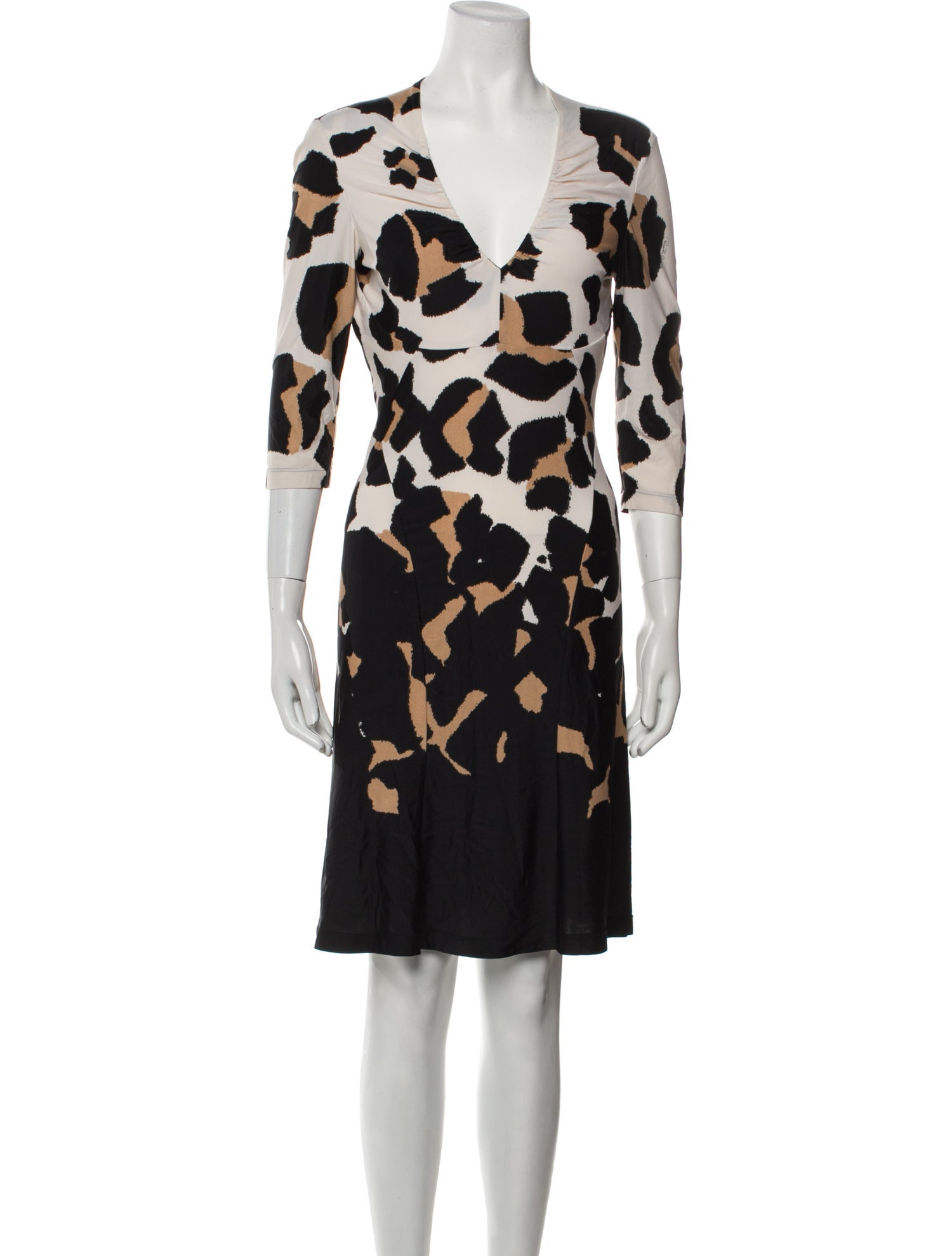 Roberto Cavalli Nylon Knee-Length Dress