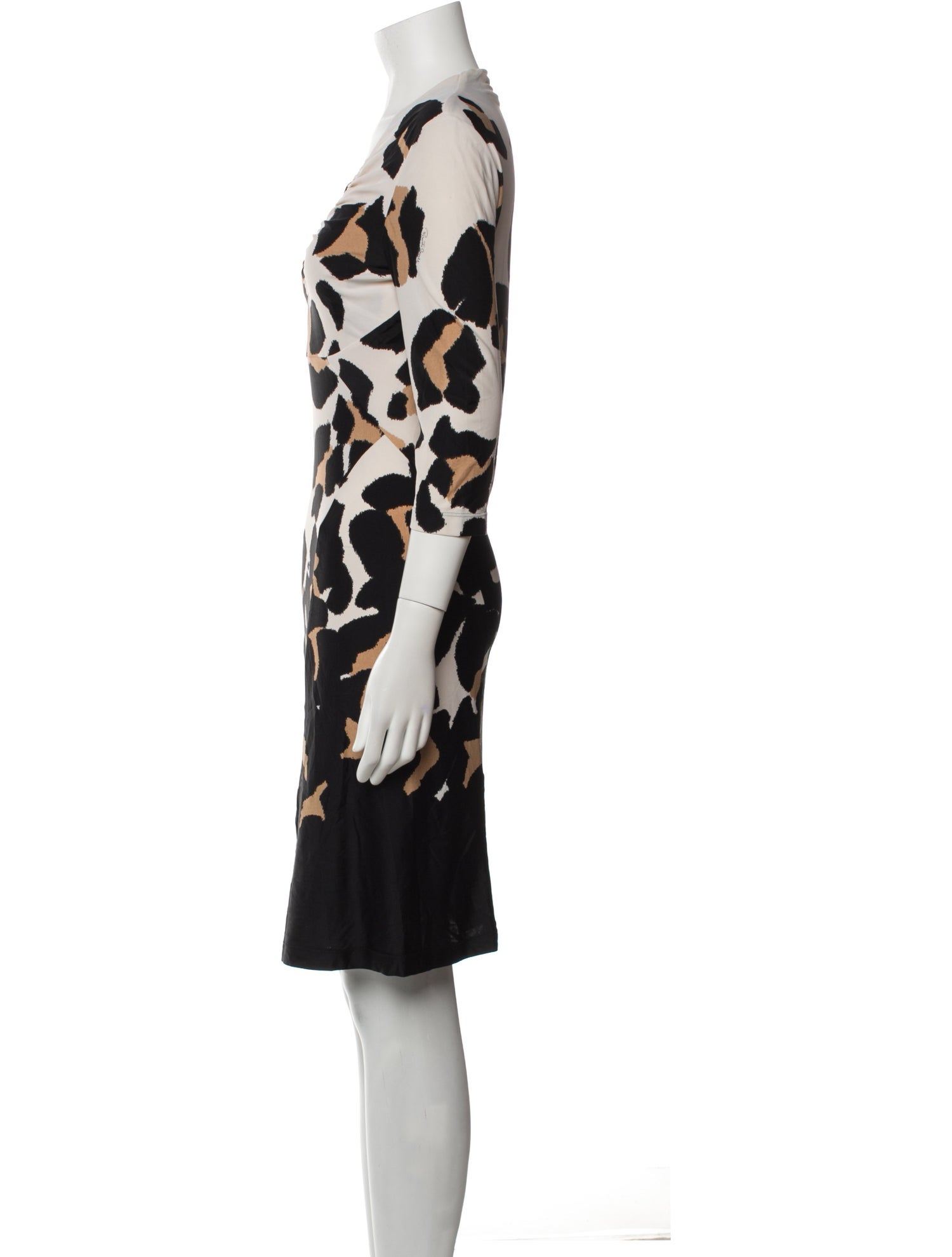 Roberto Cavalli Nylon Knee-Length Dress