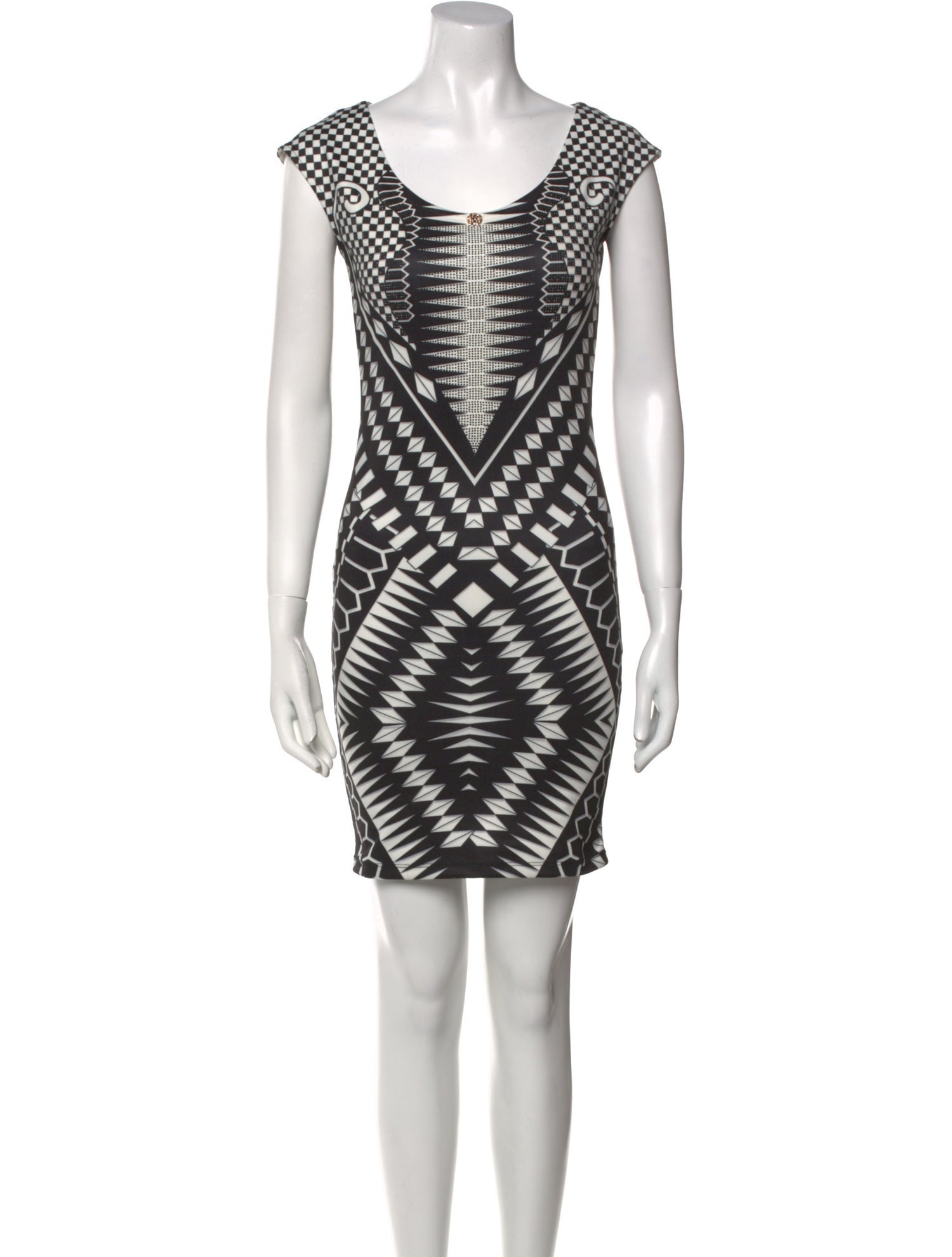 Roberto Cavalli Printed Mini Dress w/ Tags
