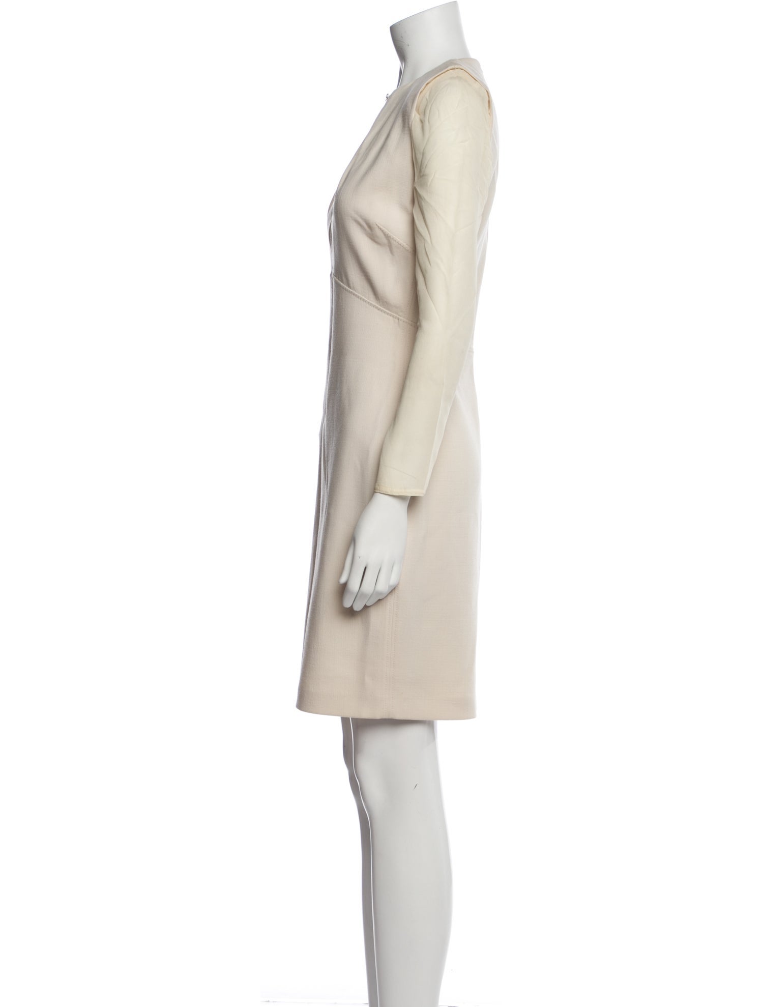 Roberto Cavalli Virgin Wool Knee-Length Dress