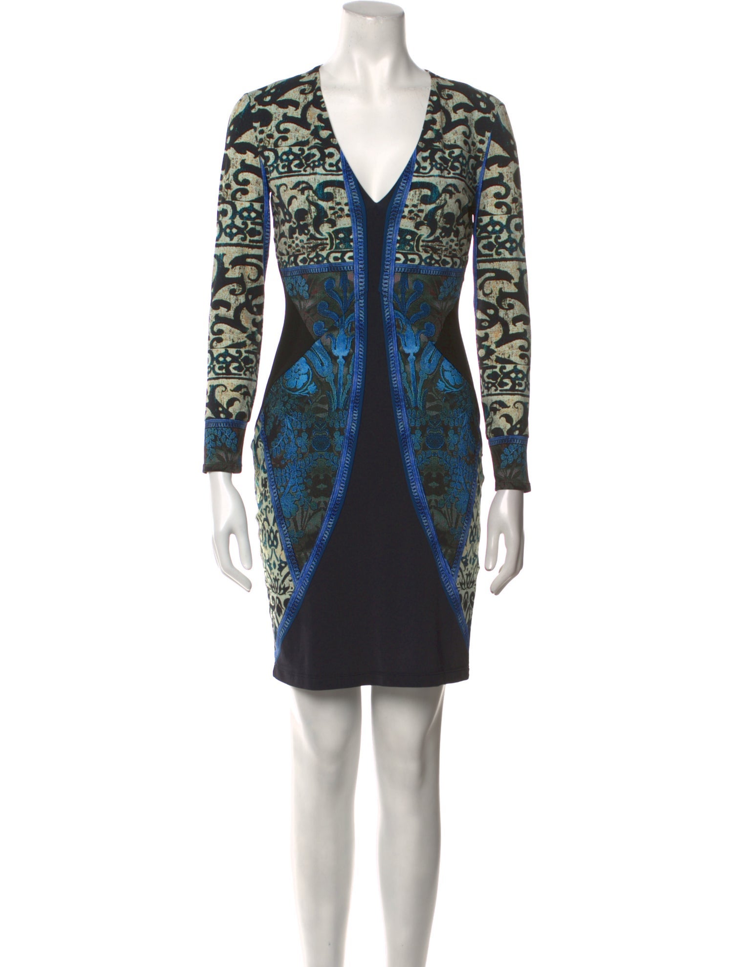 Roberto Cavalli Nylon Mini Dress