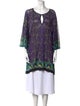 Roberto Cavalli Silk Printed Tunic