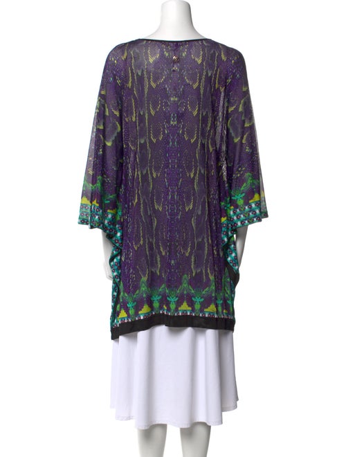 Roberto Cavalli Silk Printed Tunic