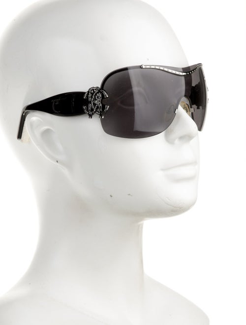 Roberto Cavalli Shield Tinted Sunglasses