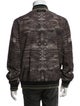 Roberto Cavalli Animal Print Bomber Jacket