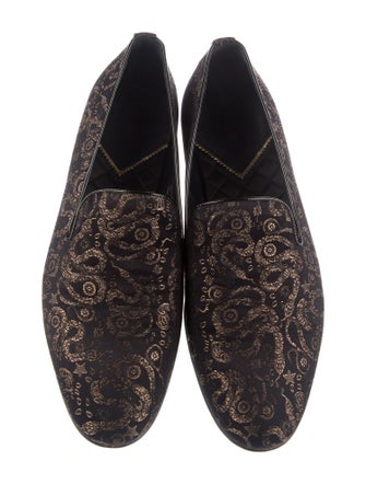 Roberto Cavalli Printed Loafers