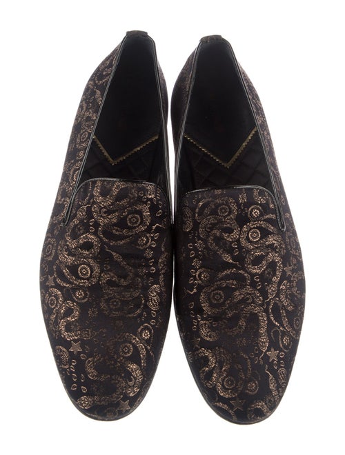 Roberto Cavalli Printed Loafers