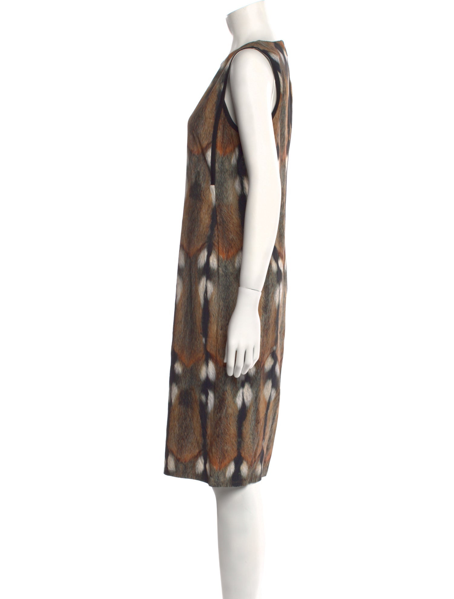 Roberto Cavalli Printed Midi Length Dress