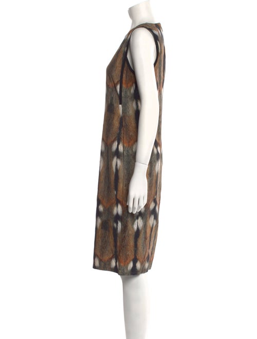 Roberto Cavalli Printed Midi Length Dress