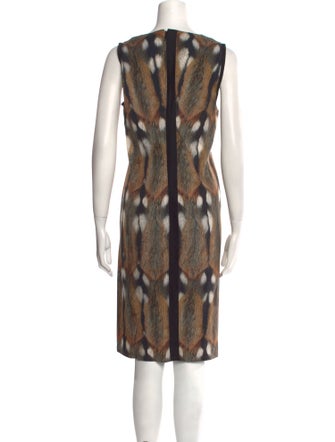 Roberto Cavalli Printed Midi Length Dress