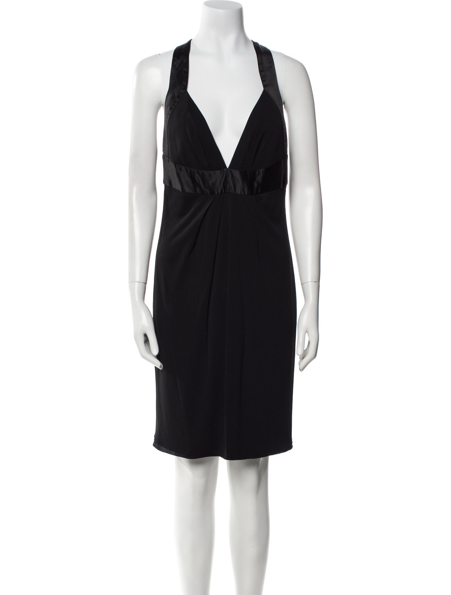 Roberto Cavalli V-Neck Mini Dress