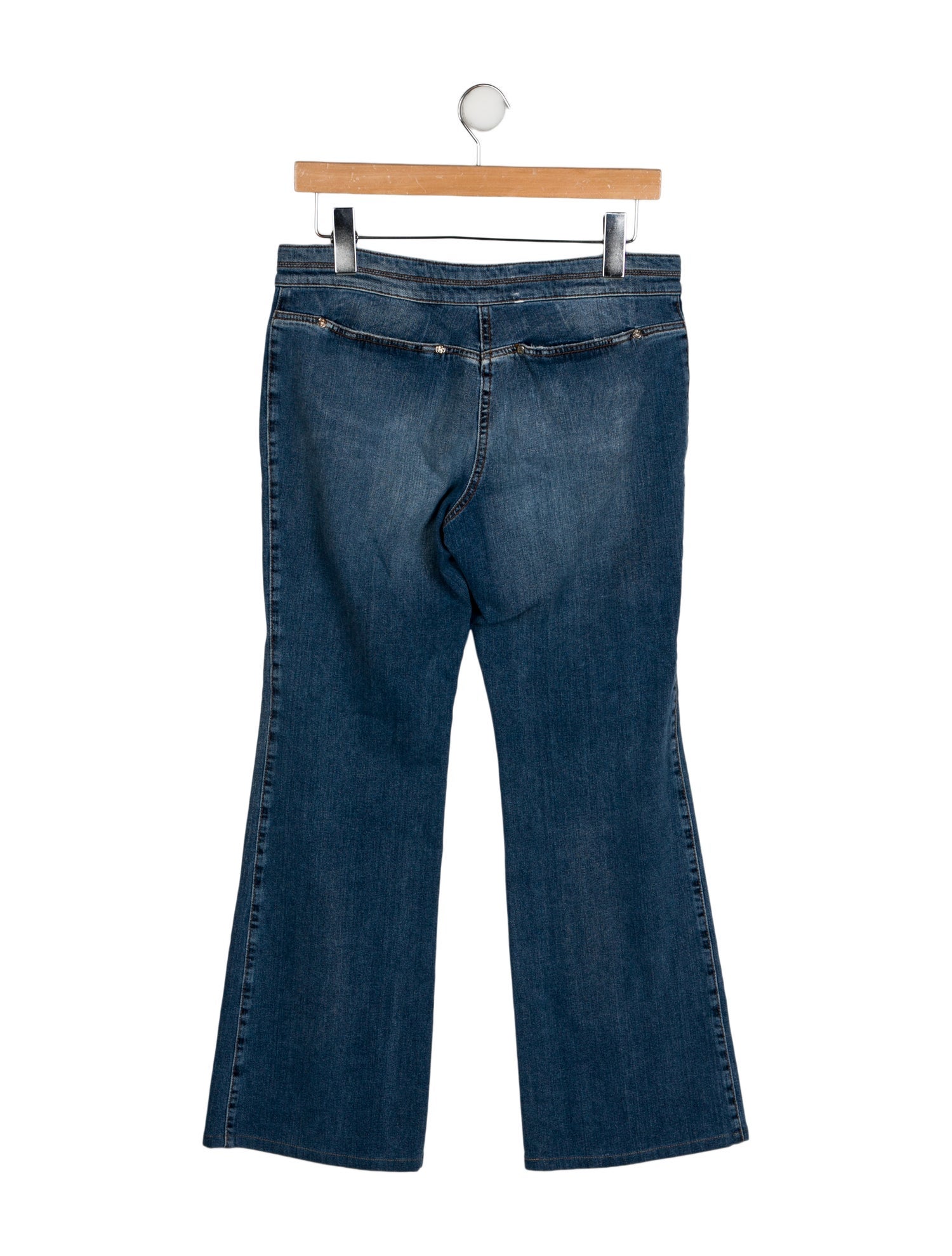Roberto Cavalli Mid-Rise Wide Leg Jeans