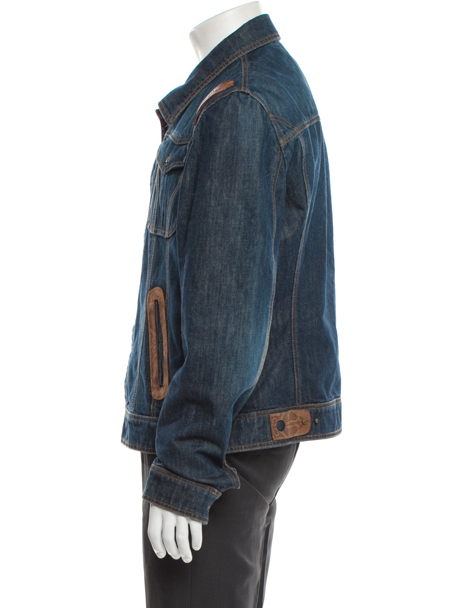 Roberto Cavalli Vintage 2004 Trucker Jacket