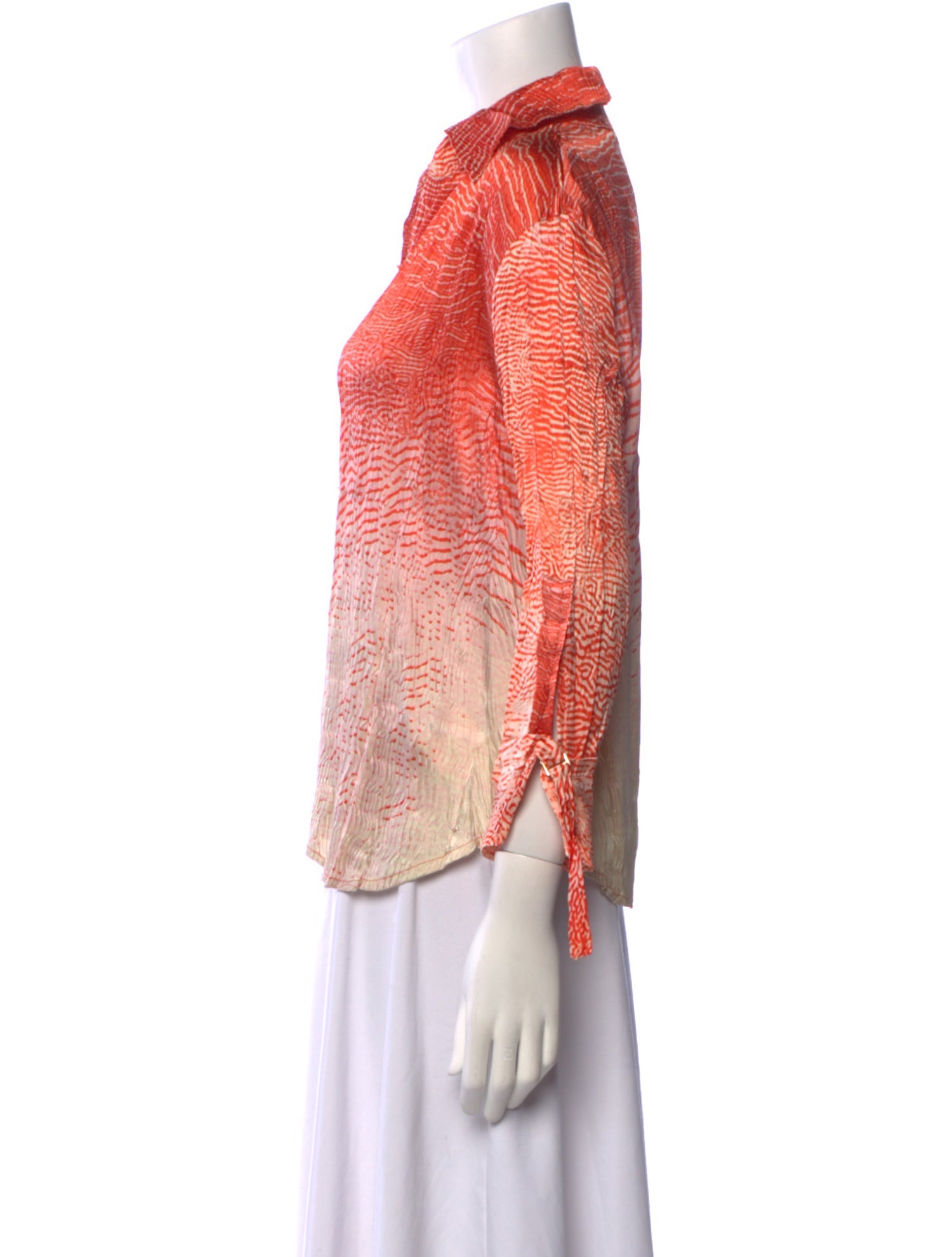 Roberto Cavalli Vintage Late 1990's - Early 2000's Button-Up Top