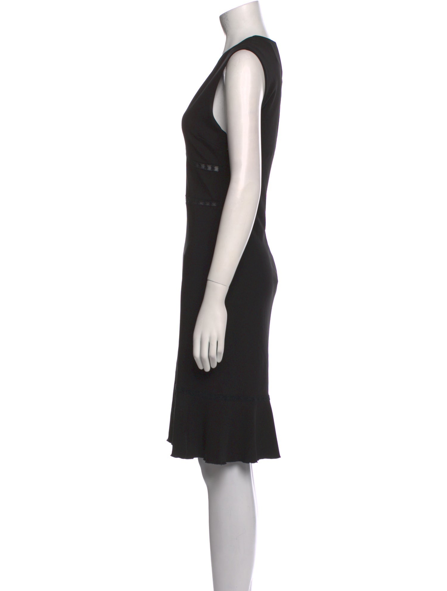 Roberto Cavalli V-Neck Mini Dress