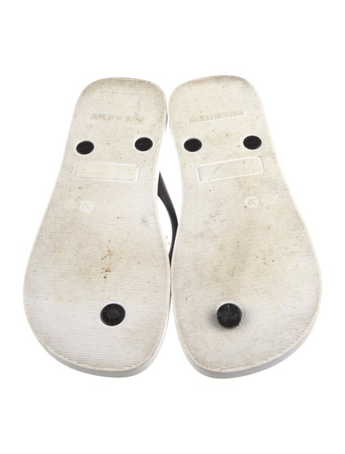 Roberto Cavalli Rubber Printed Flip Flops