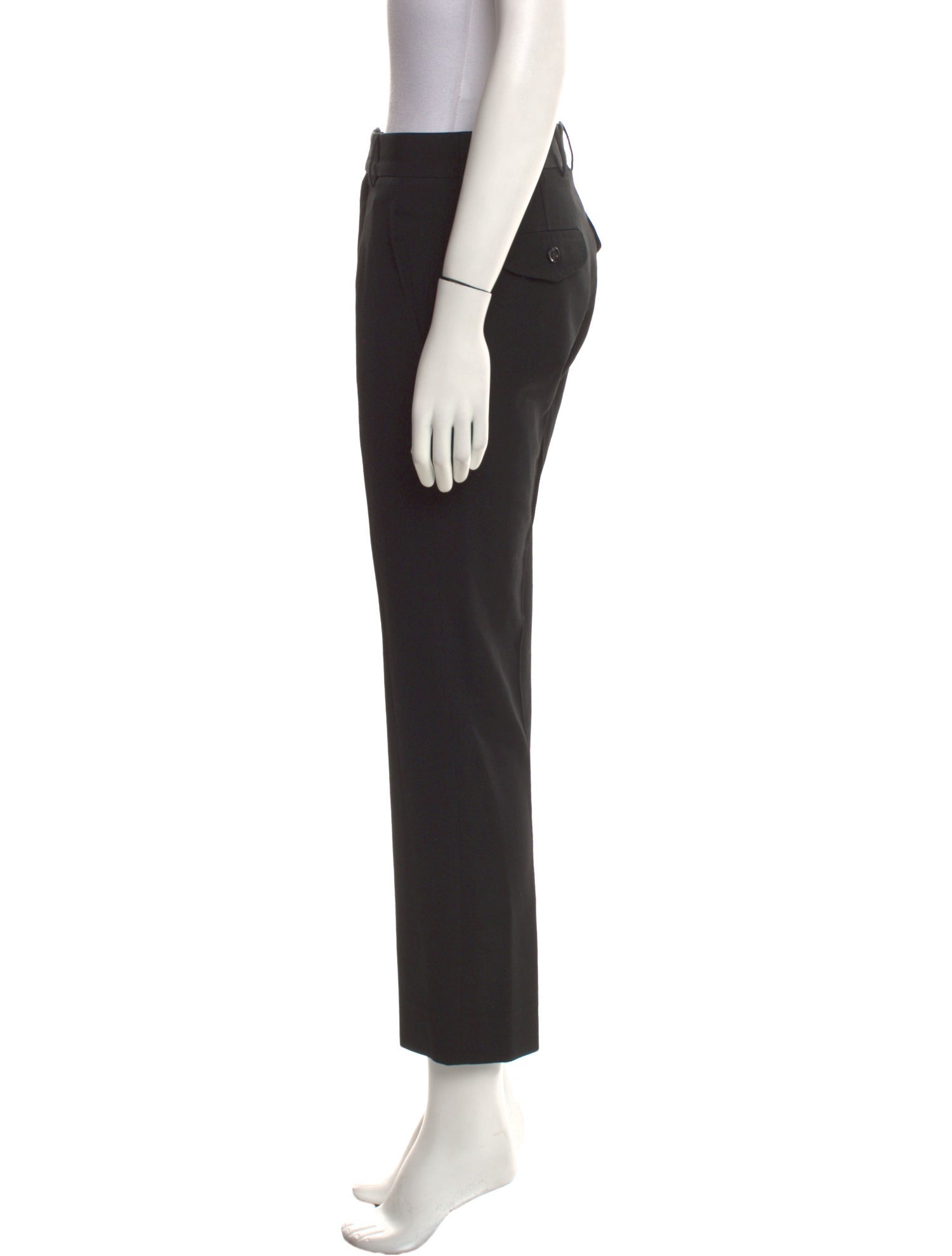 Roberto Cavalli Wool Straight Leg Pants