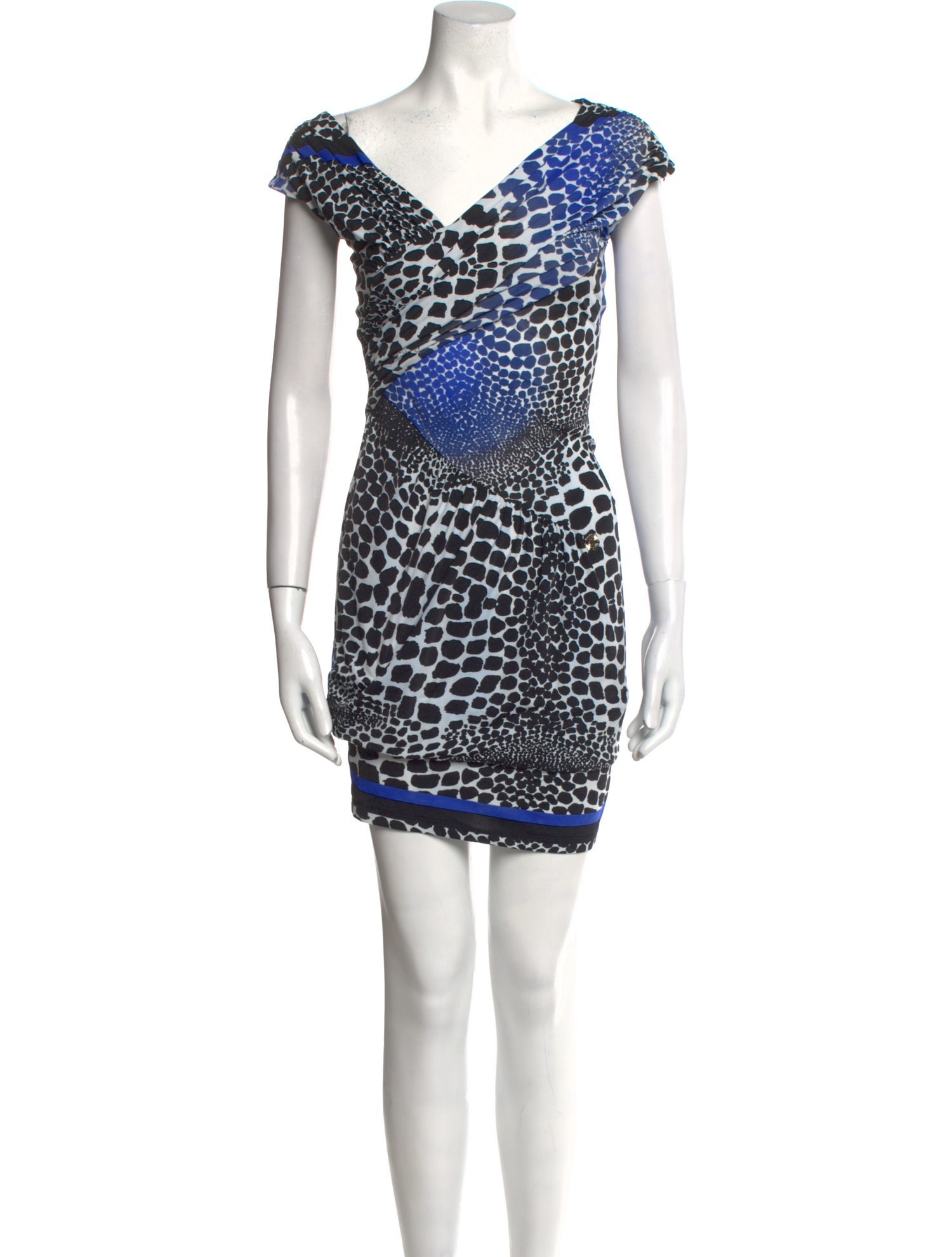 Roberto Cavalli Printed Mini Dress