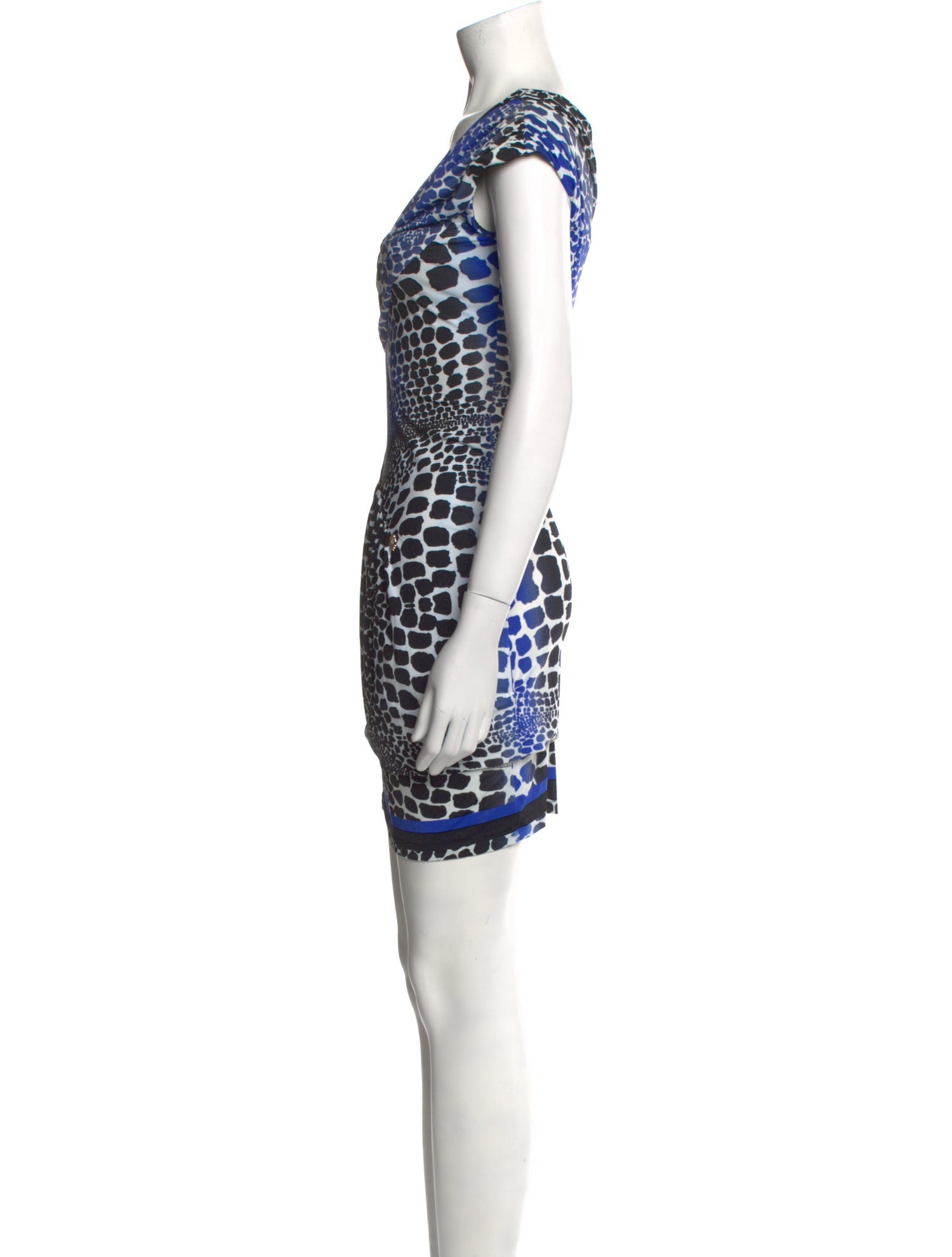 Roberto Cavalli Printed Mini Dress