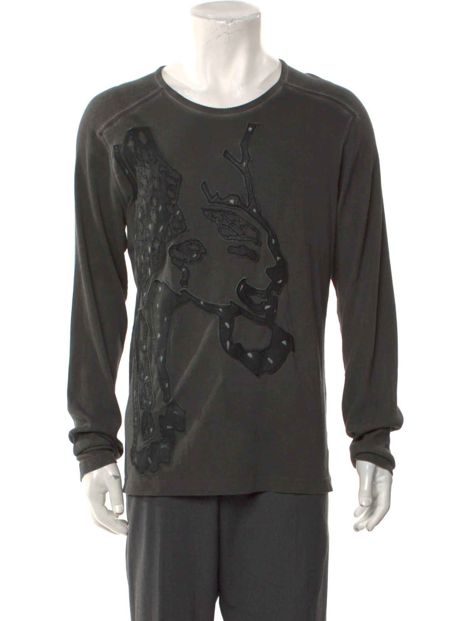 Just Cavalli 2011 Scoop Neck Henley
