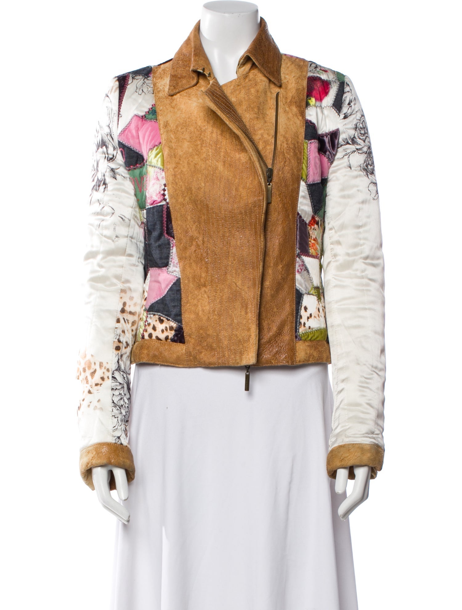 Roberto Cavalli Vintage Late 1990's - Early 2000's Biker Jacket