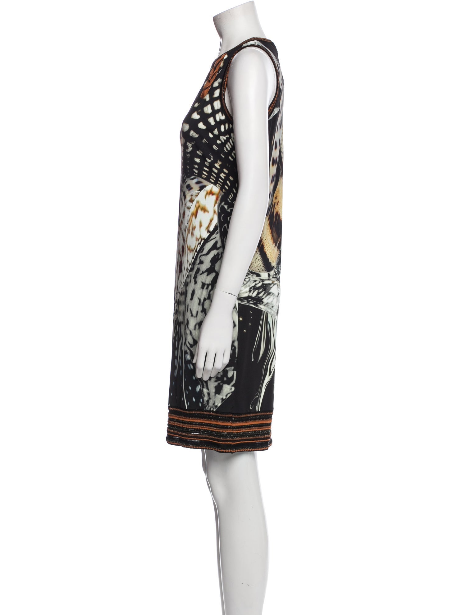 Roberto Cavalli Printed Mini Dress w/ Tags