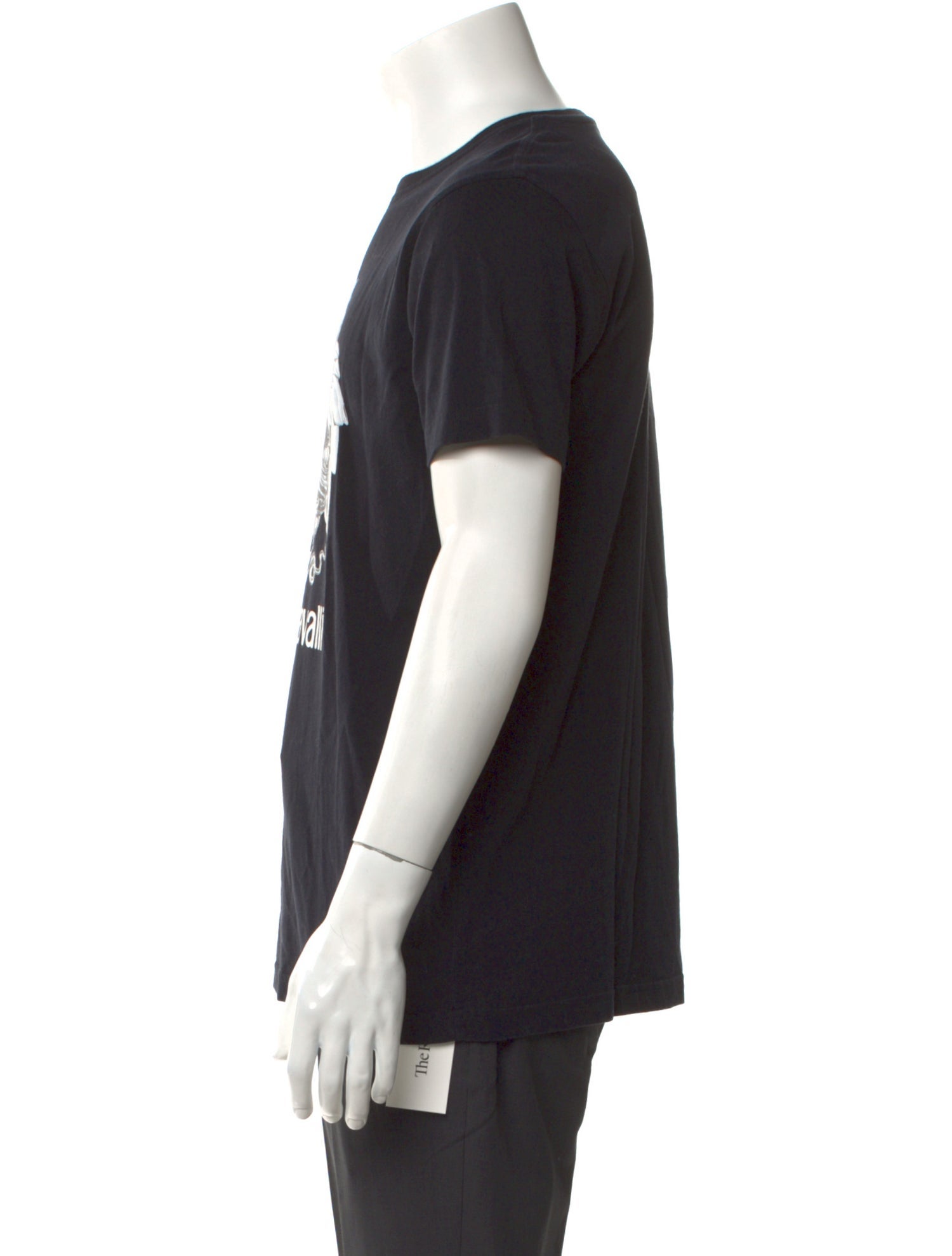 Roberto Cavalli Graphic Print Crew Neck T-Shirt