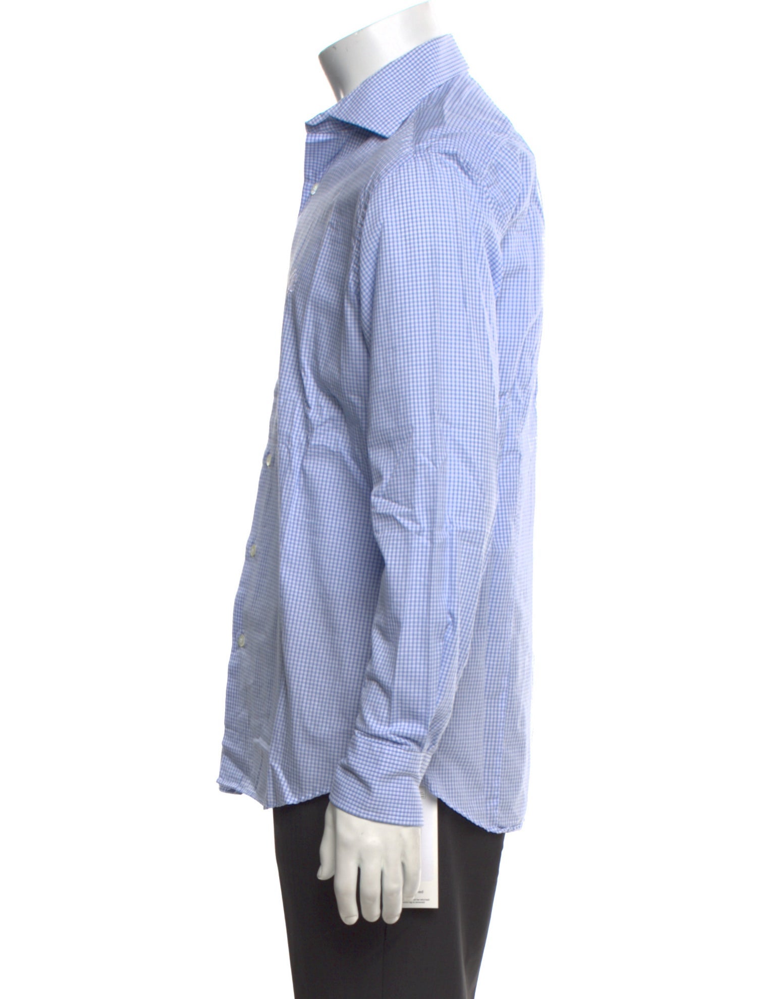 Roberto Cavalli Striped Long Sleeve Dress Shirt